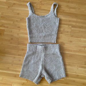 SKIMS COZY KNIT SET (STONE)